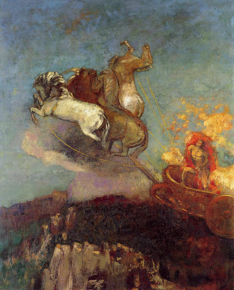 Reproductions of Odilon Redon's art Apollo's Chariot Reproductions of Odilon Redon's art Apollo's Chariot
